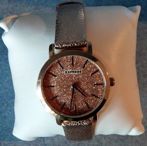 Express Rose Gold Watch